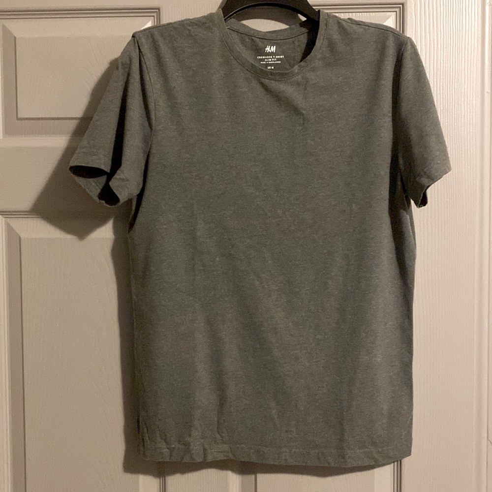 H&M Crewneck T-Shirt Slim Fit Medium